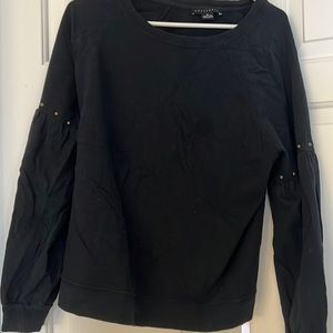 Sanctuary puff sleeve sweatshirt size medium